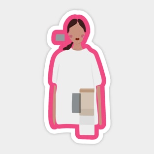 Portrait Illustration Sticker